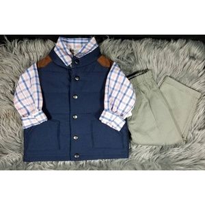 Size 12 mth Boys 3pc Dressy set Winter CLEARANCE